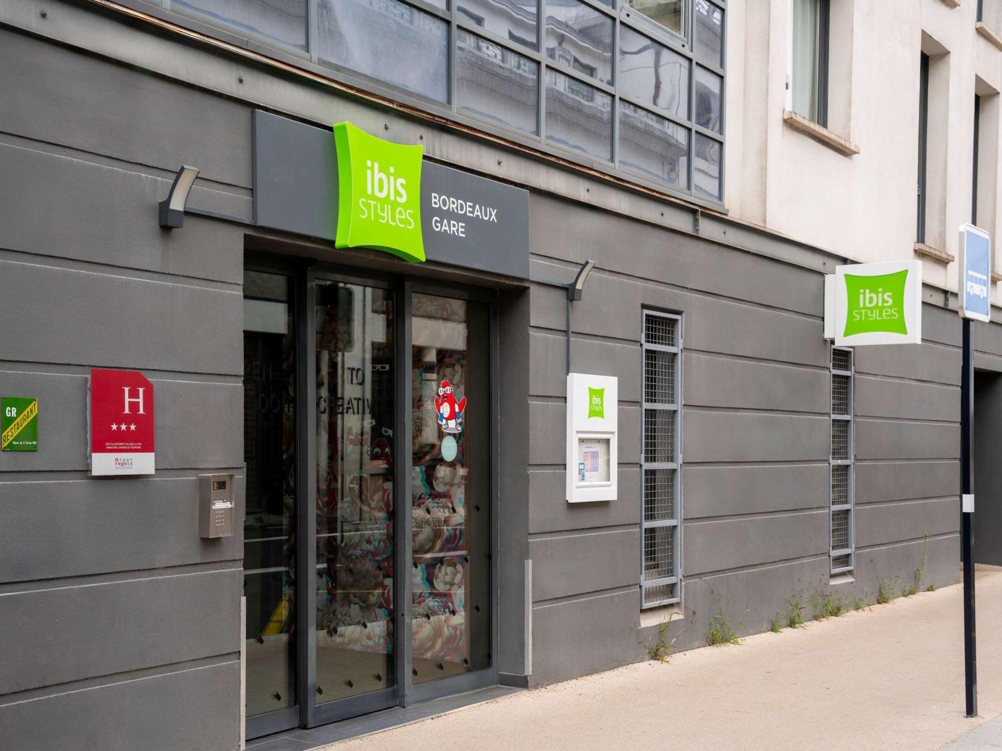 Ibis Styles Bordeaux Centre Gare Hotel Kültér fotó